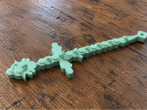 Flexible Articulated Dragon Fidget