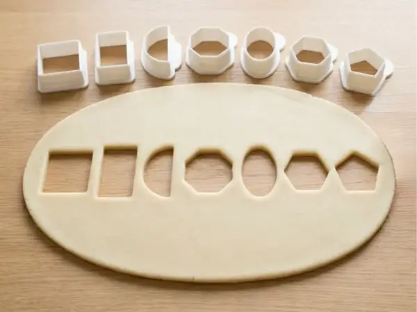 Custom Basic Shapes Cookie Cutter Set