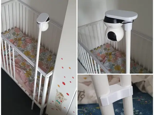 Safe Baby Cot Camera Mount – No Dangling Cables