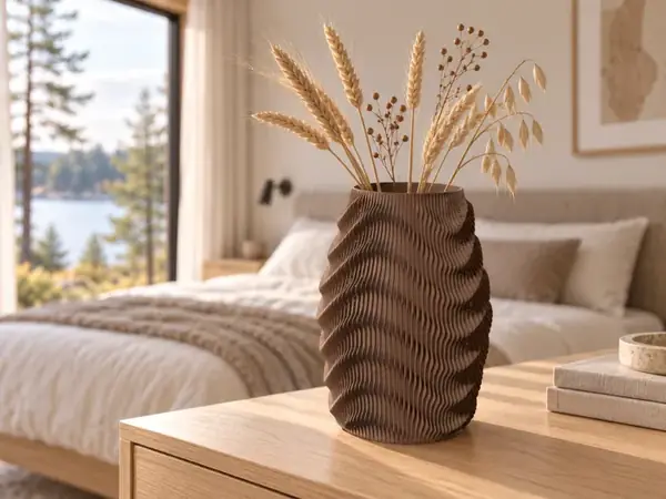 Ploughed Field Lamella Vase