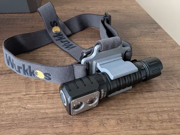 Custom Headlamp Strap Mount / Flashlight Clip