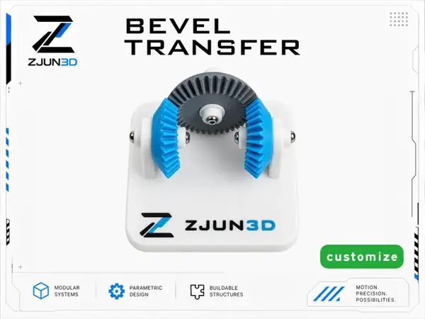 Custom Bevel Gear Drive System