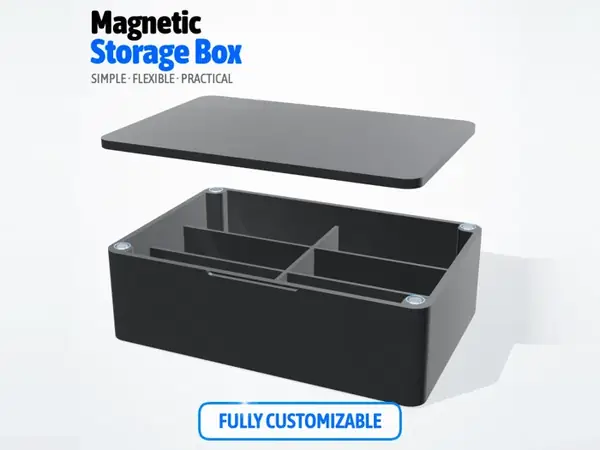 Custom Magnetic Storage Box