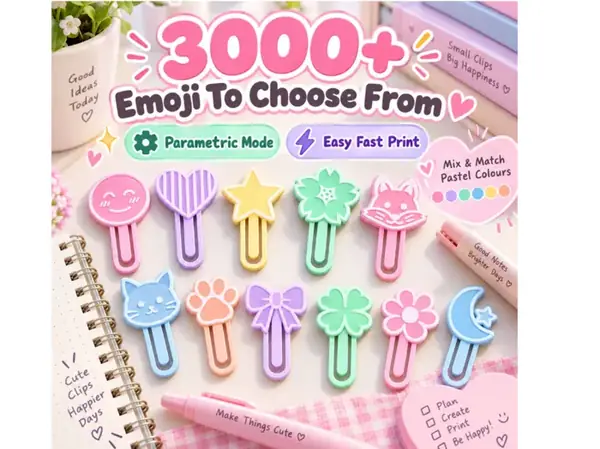 Custom Emoji Paper Clips – 3000+ Designs