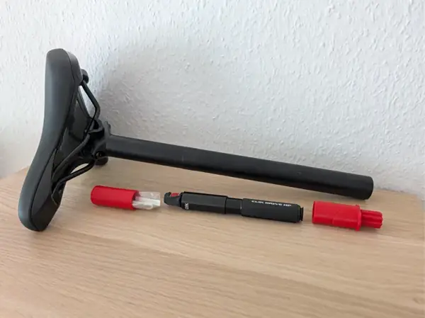 Bicycle Seat Post Pump Mount