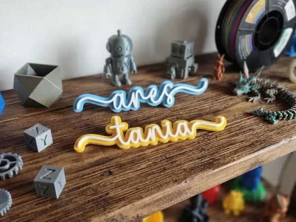 Custom Typography Cake Sign