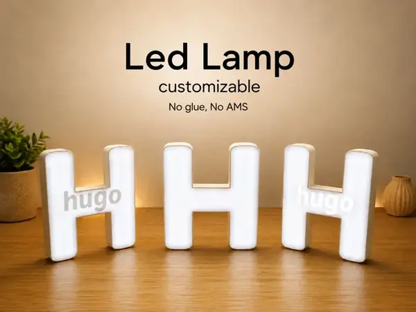 Custom LED Initial Letter Lamp