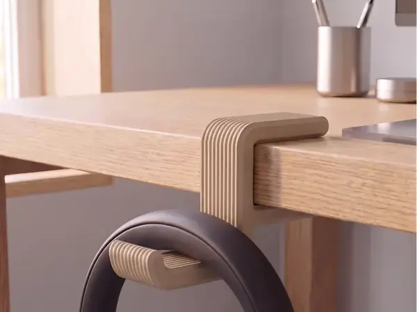 Custom Headphone Desk Hook