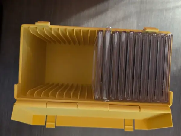 20 PSA Slab Storage Case – Hinged Lid & Guides