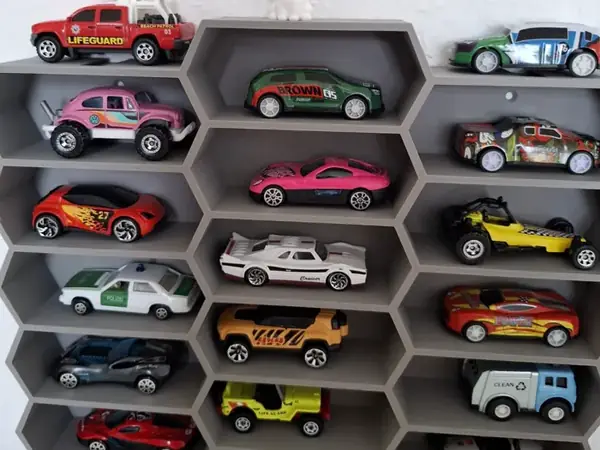 Custom Modular Display Shelf for Desk & Wall