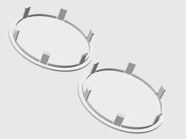 Round Cover Cap for 120mm Opening