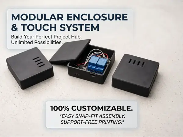 Custom Electronics & Touch Sensor Enclosure