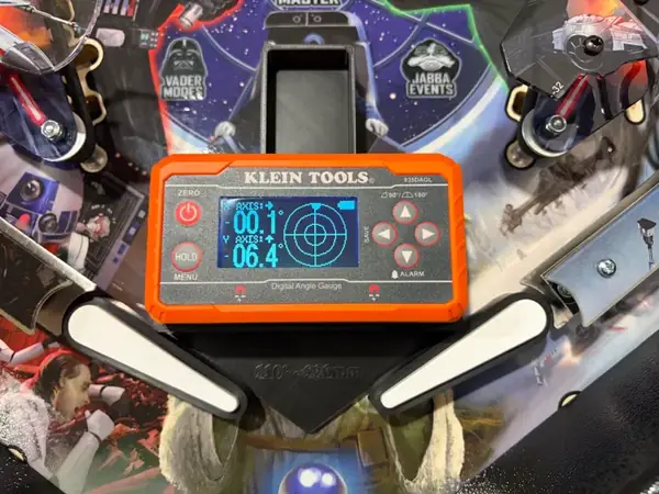 Pinball Playfield Leveling Tool for Klein 935DAGL