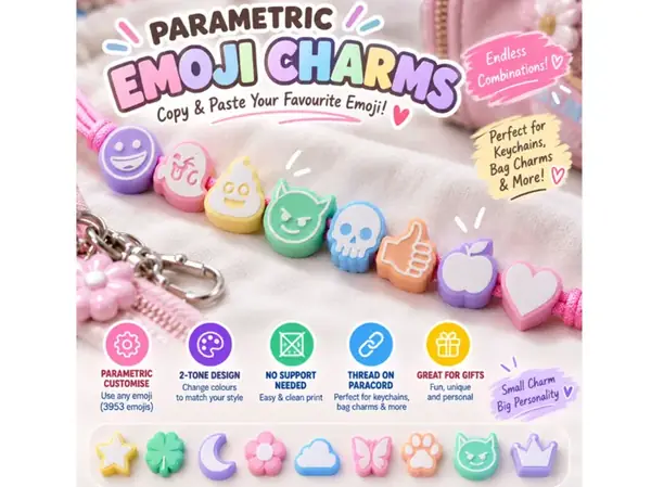 Custom Emoji Charm – 3953 Emojis