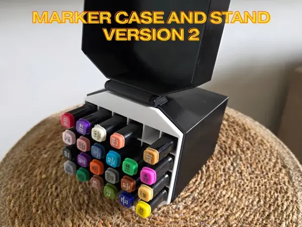 Custom Marker Holder & Case v2