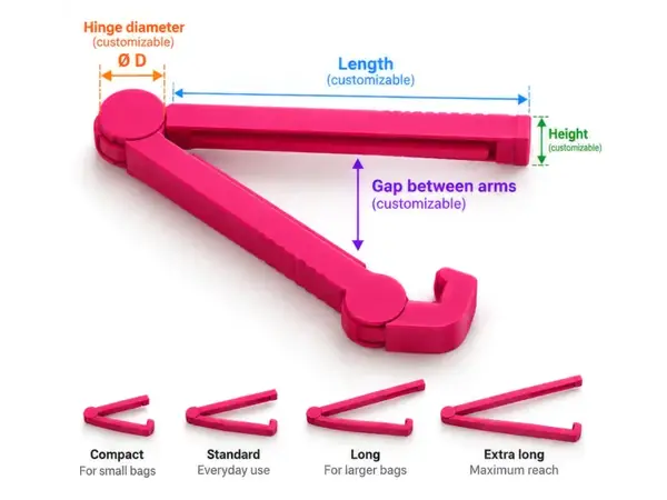 Custom Bag Clip