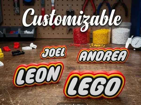 Custom Decorative Name Brick