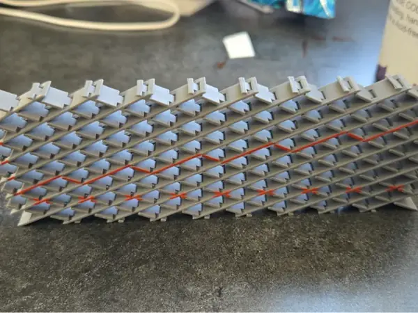 Custom Auxetic Fidget with Stock Chart