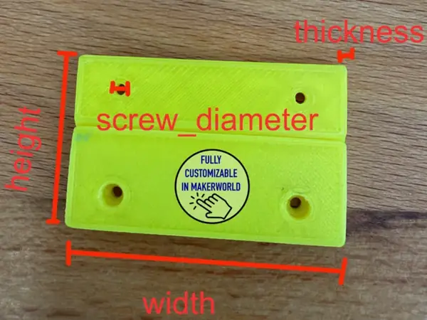 Custom French Cleat