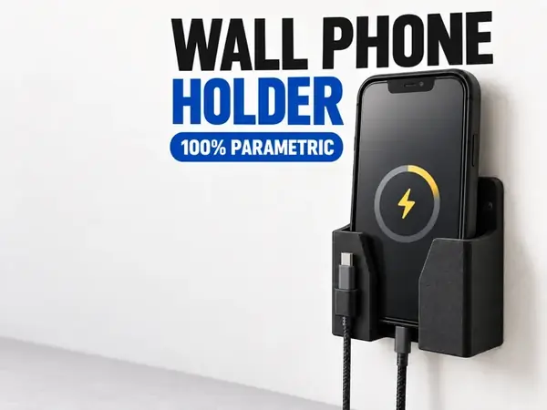 Custom Phone Wall Mount & Charging Station