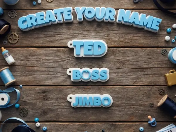 Custom Boss Name Keychain
