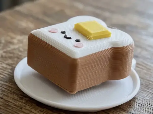 Butter Toast Clicker Fidget with MX Switch