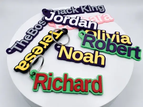 Custom Name Keyring Fob