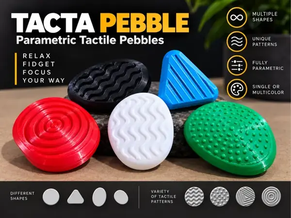 Custom TACTA Pebble – Tactile Stone