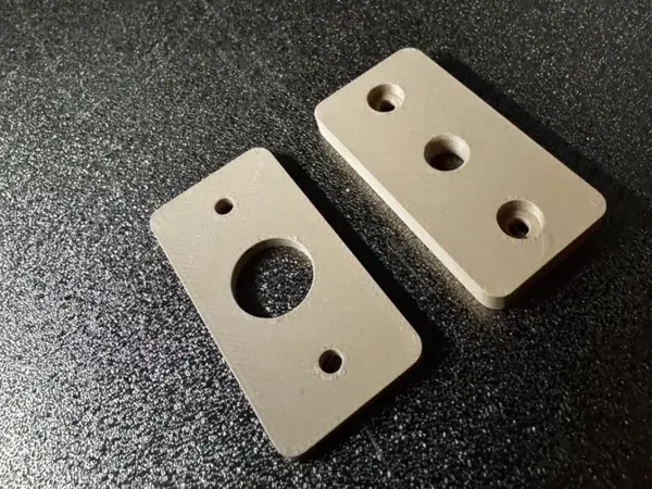 Custom Printer-Side PTFE Bulkhead Mount