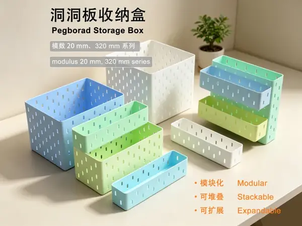 Gridfinity Modular Pegboard Organizer (320 mm)