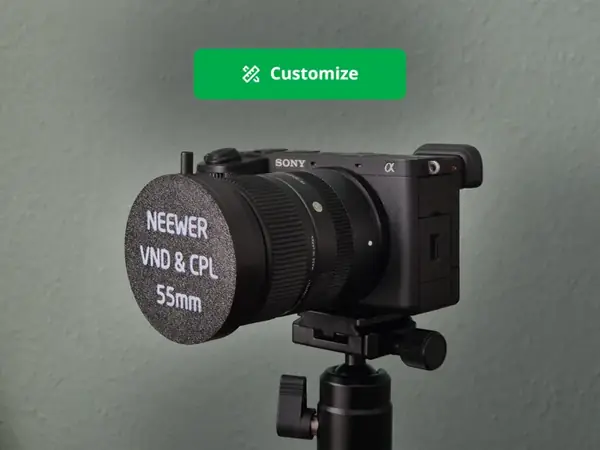 Custom Cap for Variable ND Filters