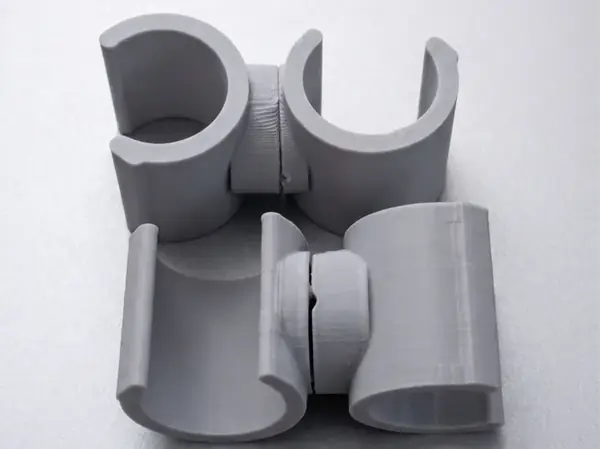 Custom 90° Swivel Pole Support Connector