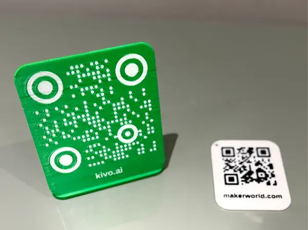 Custom QRForge 3D QR Code