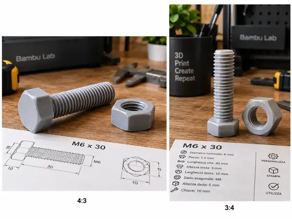Custom Nut & Bolt M3–M12