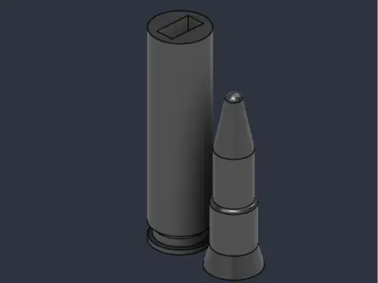 .50 BMG Shell – Hidden USB Drive & Desk Art