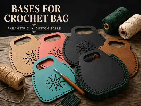 Custom Crochet Bag Base