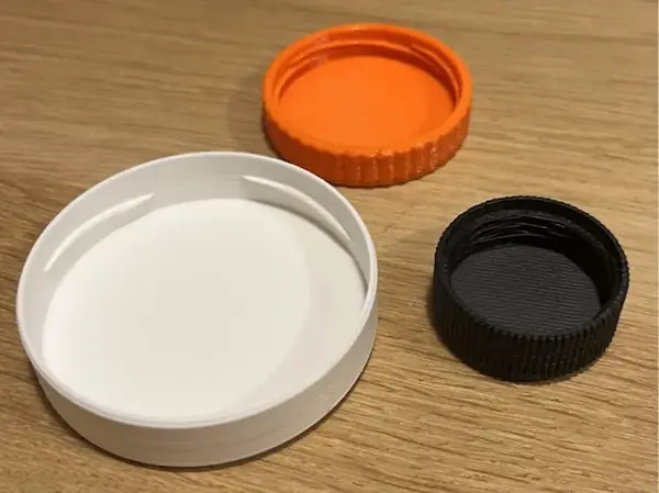 Custom Multi-Start Thread Bottle Cap / Jar Lid