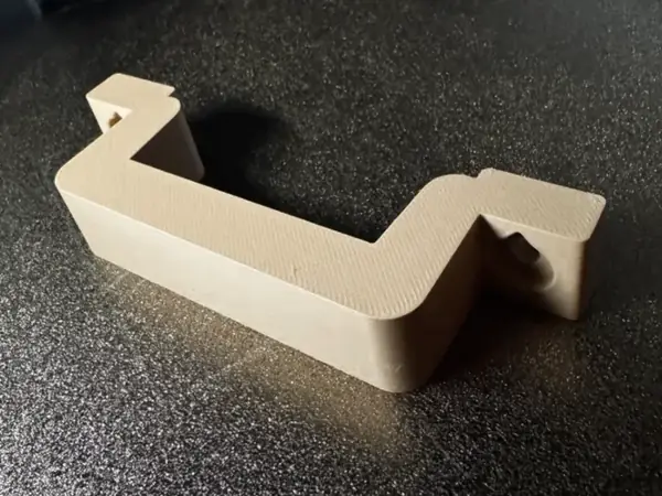 Custom Screw-Mount Printer Door Handle