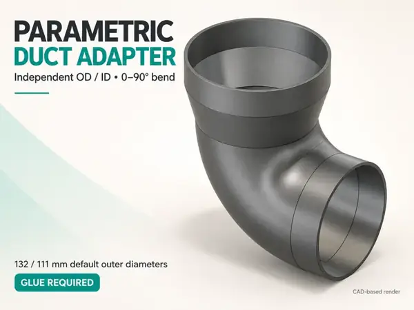 Custom Duct Adapter
