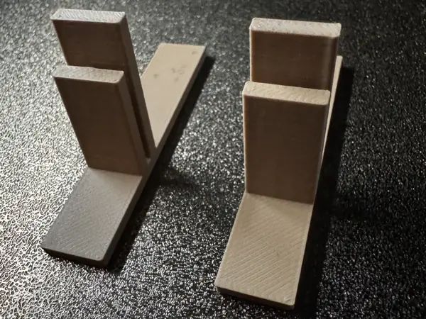 Custom Build Plate Drying Feet – Upright Pair
