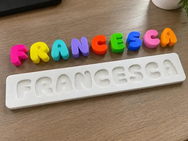 Custom Montessori Name Puzzle
