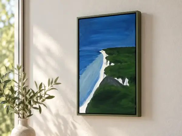 Custom Floating Frame for Stretched Canvas