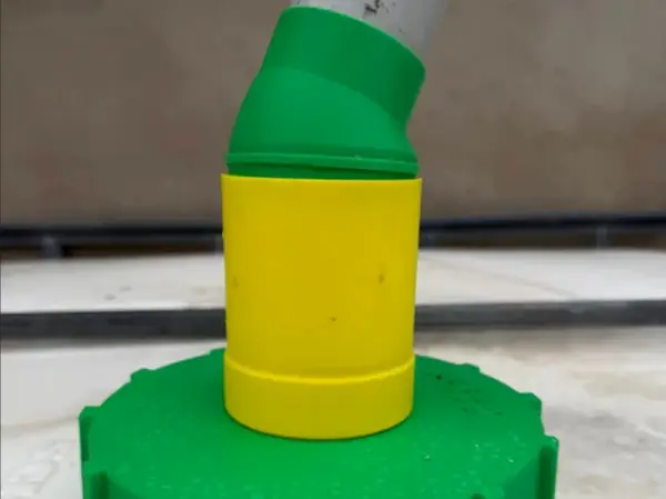 Custom Gutter Elbow Fitting