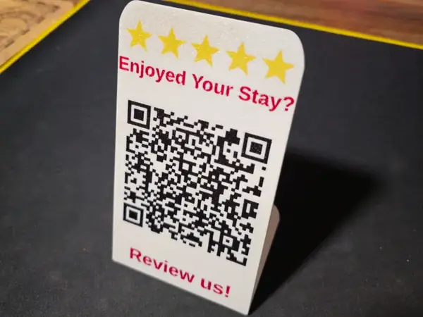 Custom QR Code Stand