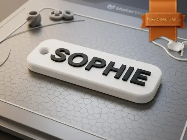 Custom Name Keychain