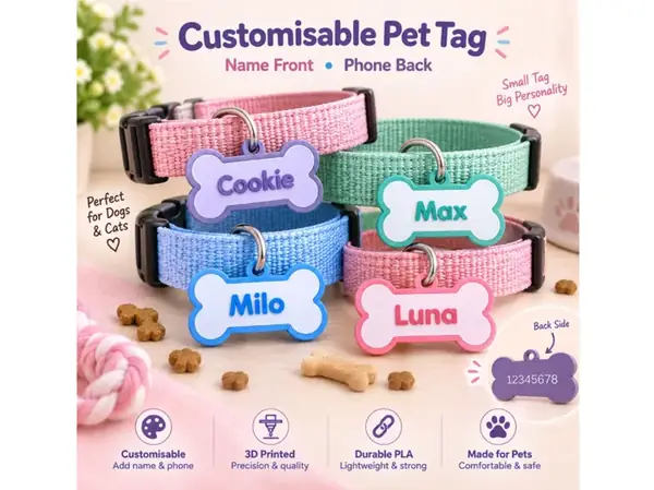 Custom Name Keychain / Dog Tag