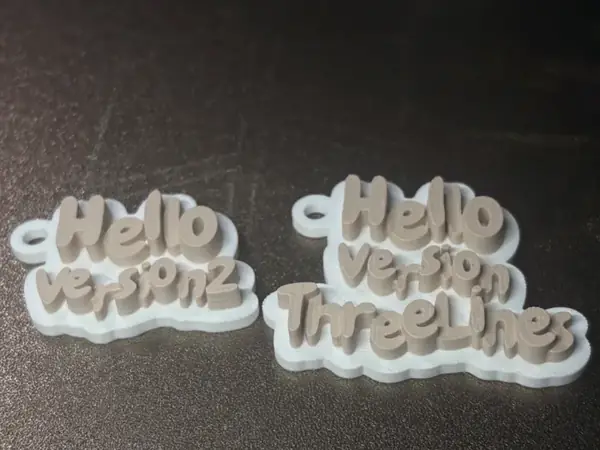 Custom Wavy Name Tag V2 – 1 to 3 Lines
