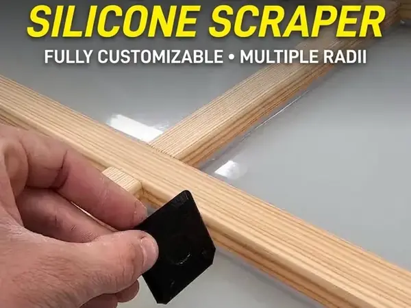 Custom Silicone Scraper & Finisher