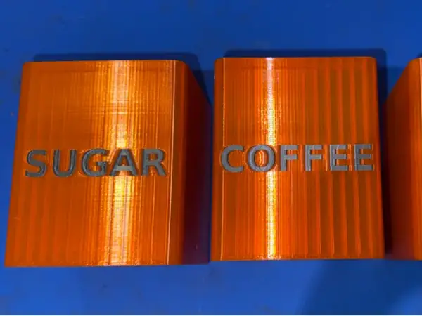 Tea, Coffee & Sugar Canisters with Lid Options