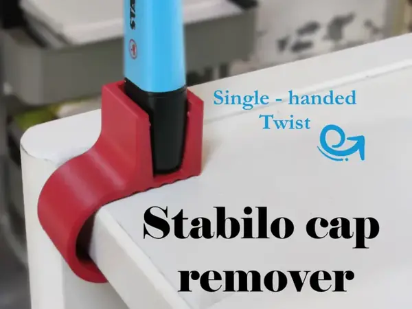 CapSnap – One-Handed Stabilo Cap Remover